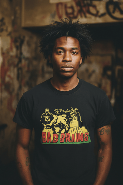 BAD BRAINS – Band T-Shirt: Lion - COOCOO.at - Dein Merch Shop aus Österreich