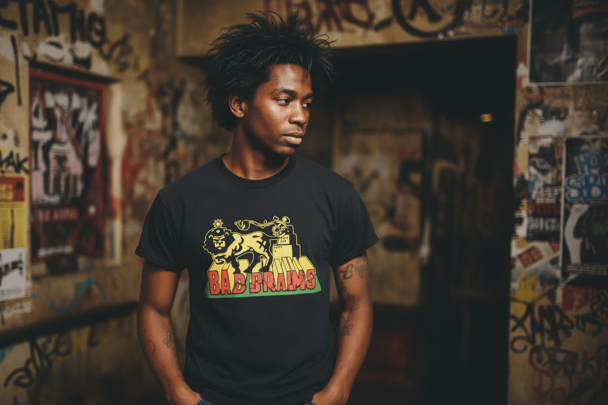 BAD BRAINS – Band T-Shirt: Lion - COOCOO.at - Dein Merch Shop aus Österreich