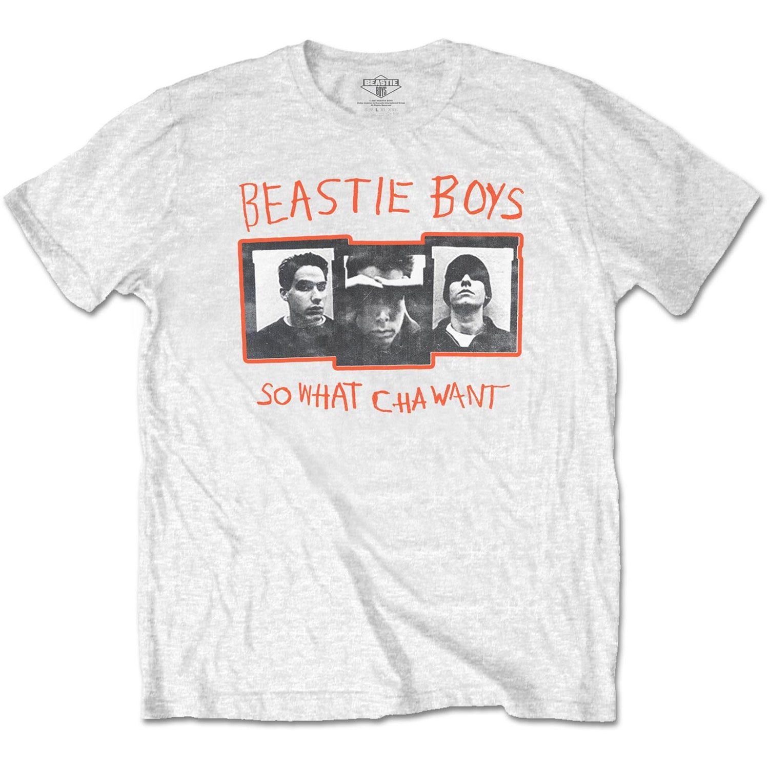 BEASTIE BOYS - Band T-Shirt: WHAT CHA WANT Band Merchandise T-Shirt