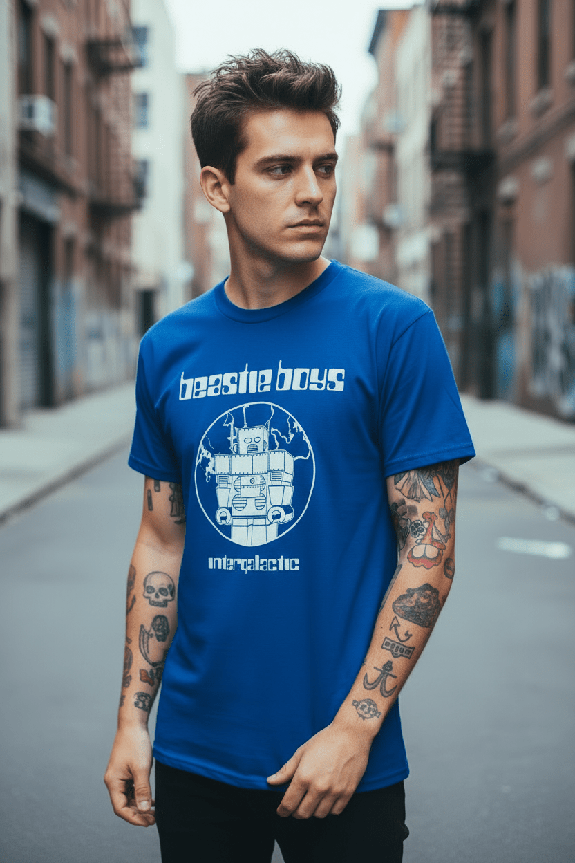 BEASTIE BOYS - Band T-Shirt: INTERGALACTIC - COOCOO.at - Dein Merch Shop aus Österreich