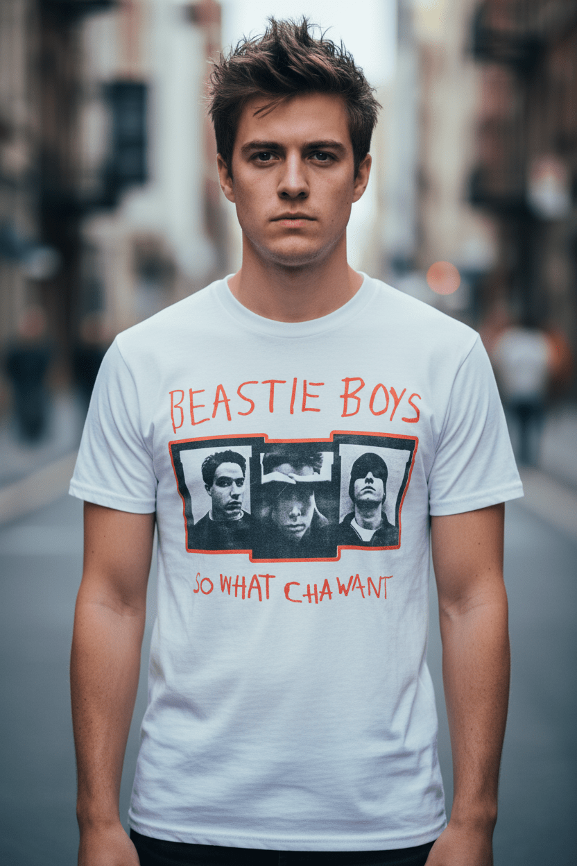 BEASTIE BOYS - Band T-Shirt: WHAT CHA WANT - COOCOO.at - Dein Merch Shop aus Österreich