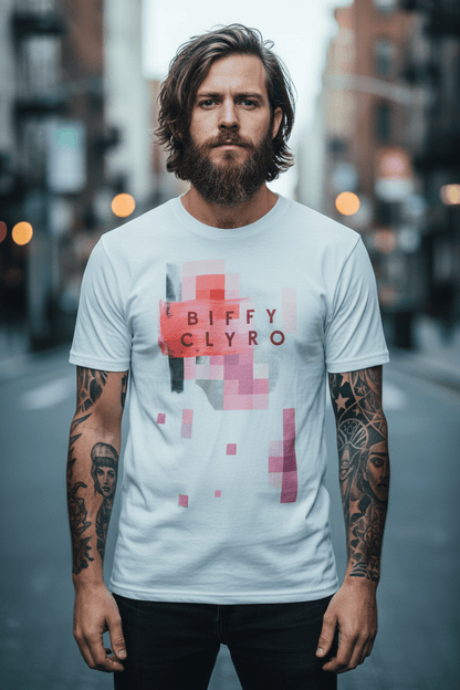 BIFFY CLYRO - Band T-Shirt: Multipixel - COOCOO.at - Dein Merch Shop aus Österreich