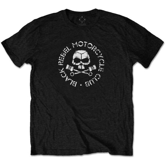 BLACK REBEL MOTORCYCLE CLUB - Band T-Shirt: PISTON - Band Merch - Band Merchandise - Bandshirt - BRMCTS01MB