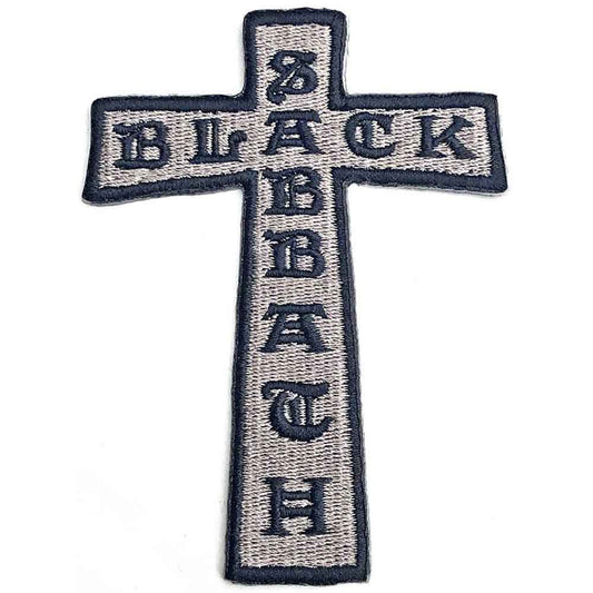BLACK SABBATH - Band Merch Patch: Cross - COOCOO.at - Dein Merch Shop aus Österreich