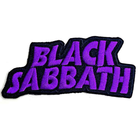 BLACK SABBATH - Band Merch Patch: Cut Out Wavy Logo - COOCOO.at - Dein Merch Shop aus Österreich