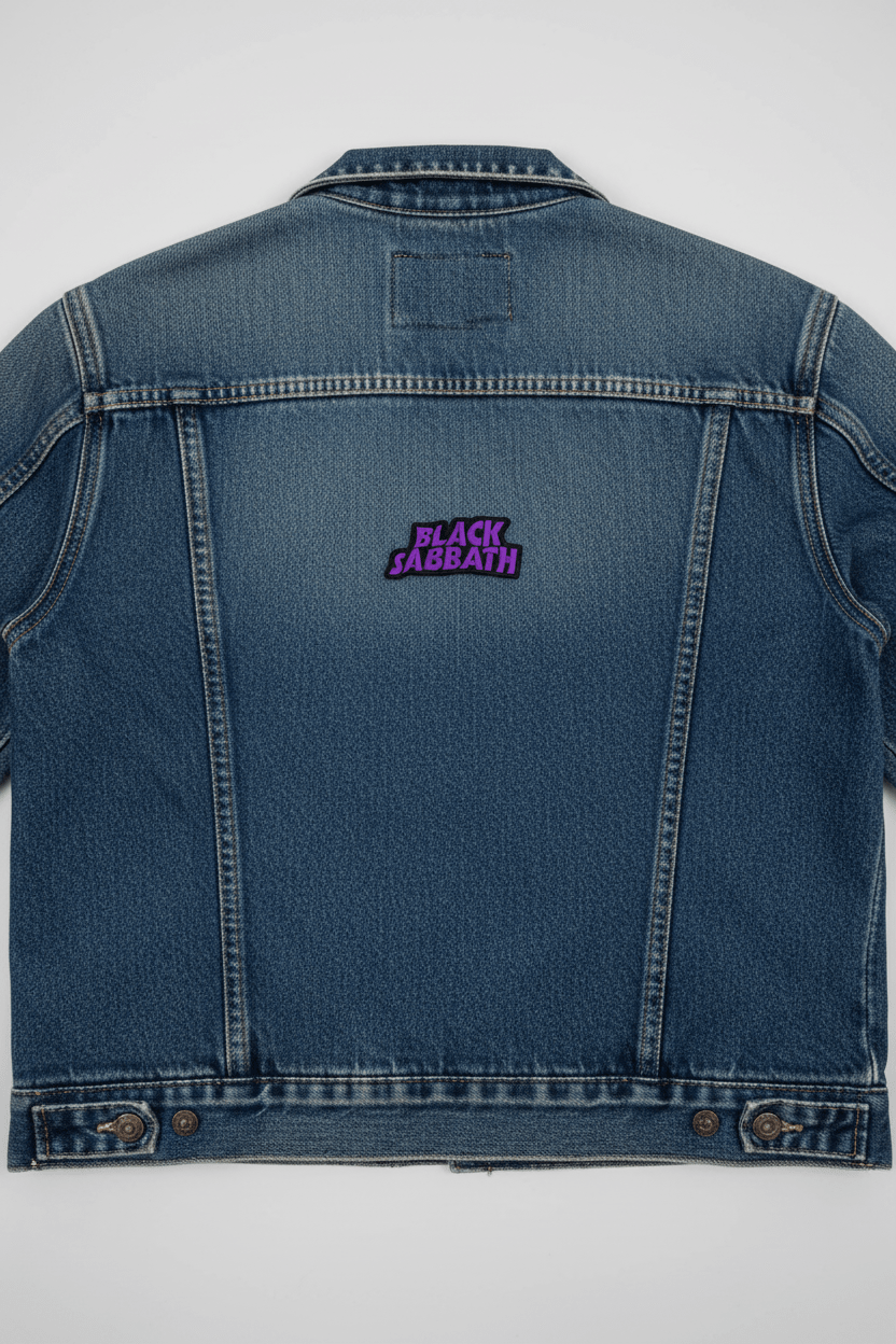BLACK SABBATH - Band Merch Patch: Cut Out Wavy Logo - COOCOO.at - Dein Merch Shop aus Österreich