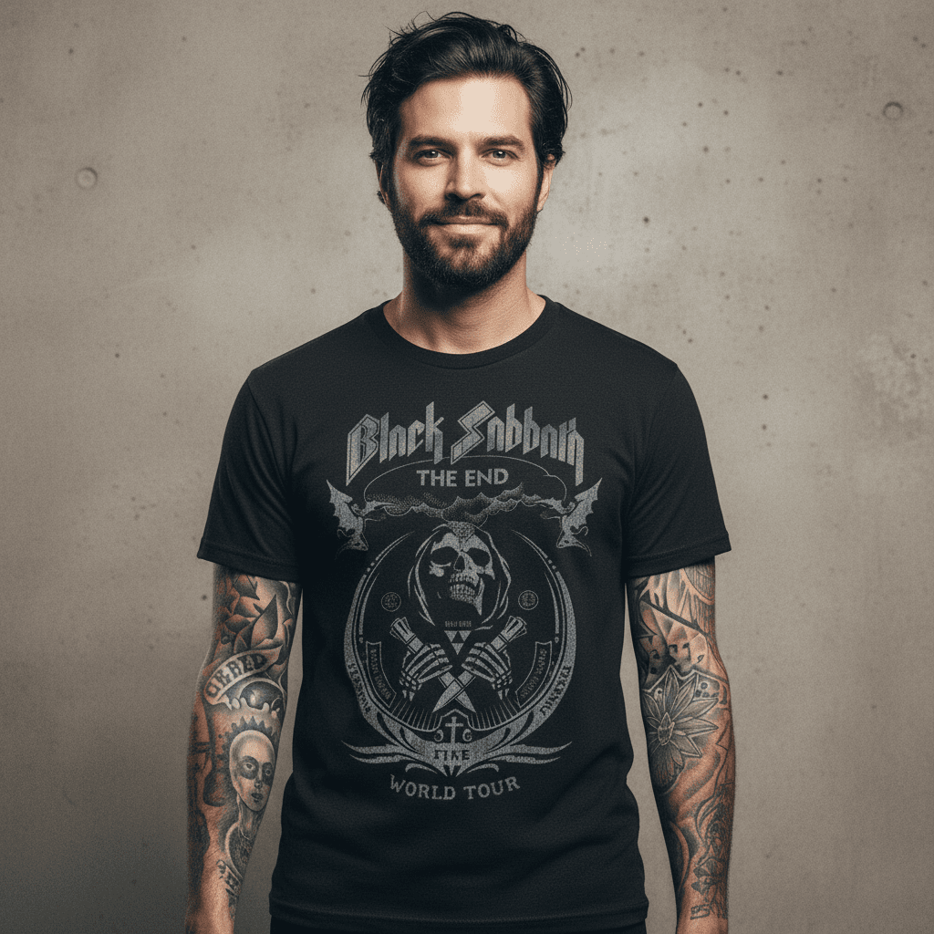 BLACK SABBATH - Band T-Shirt: The End - COOCOO.at - Dein Merch Shop aus Österreich