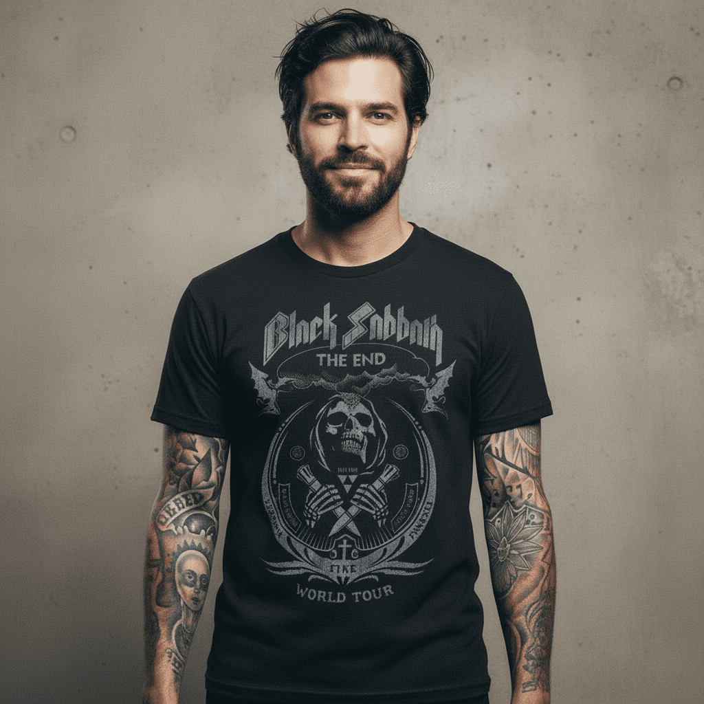 BLACK SABBATH - Band T-Shirt: The End - COOCOO.at - Dein Merch Shop aus Österreich
