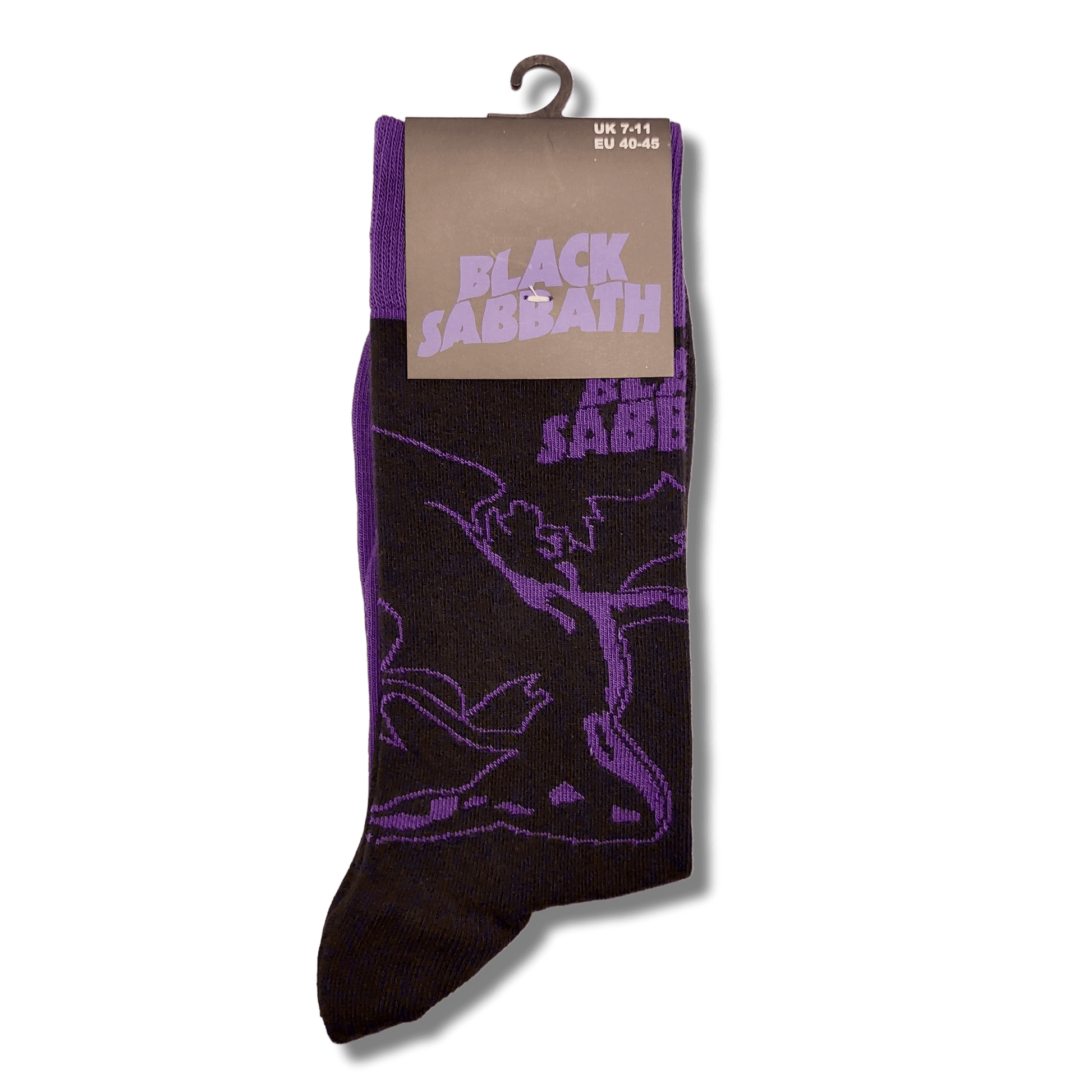 BLACK SABBATH - Merch Socken: LOGO DEMON - COOCOO.at - Dein Merch Shop aus Österreich