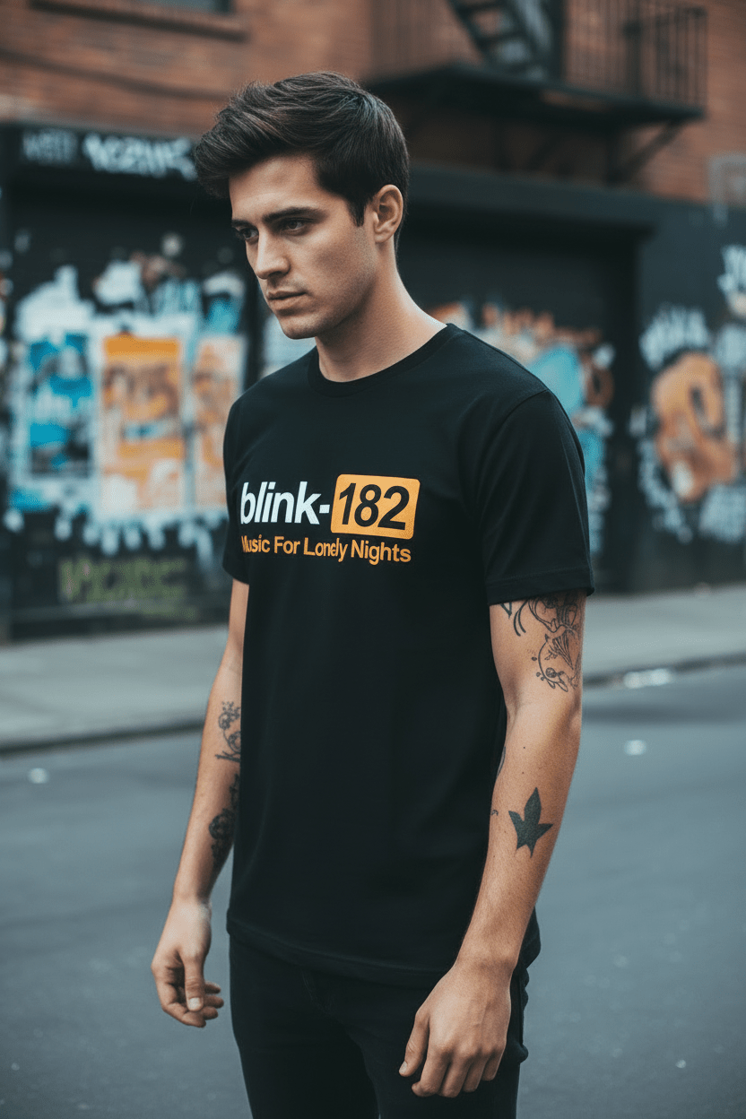 BLINK 182 - Band T-Shirt: LONELY NIGHTS - COOCOO.at - Dein Merch Shop aus Österreich