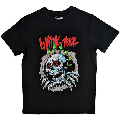 BLINK 182 - Band T-Shirt: SKULL - COOCOO.at - Dein Merch Shop aus Österreich