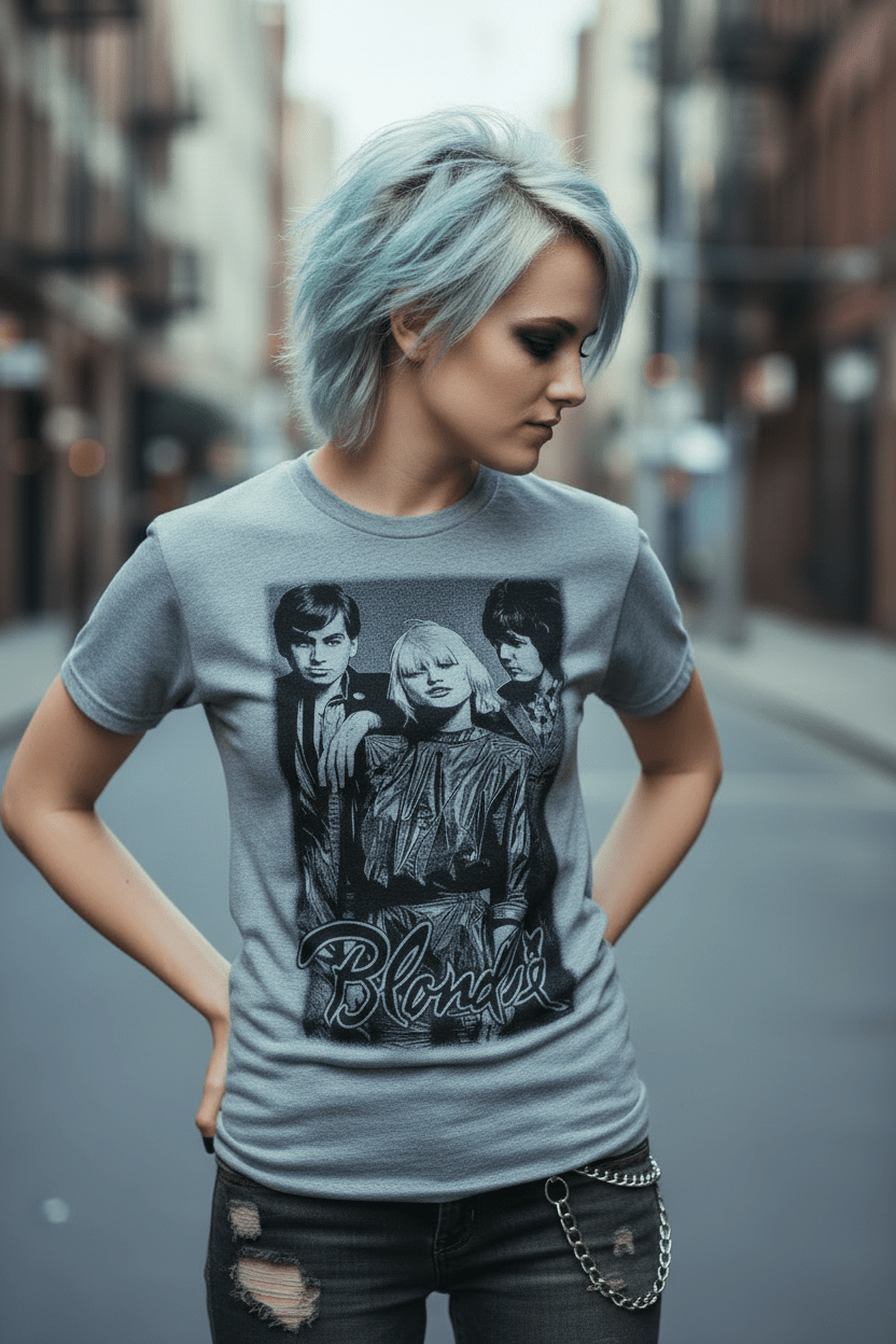 BLONDIE - Band T-Shirt: BAND PROMO - COOCOO.at - Dein Merch Shop aus Österreich