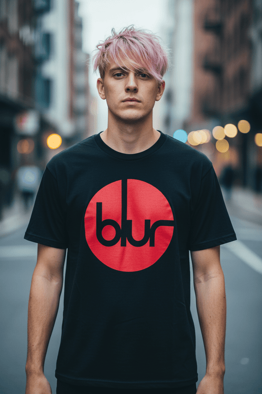 BLUR - Band T-Shirt: CIRCLE LOGO - COOCOO.at - Dein Merch Shop aus Österreich