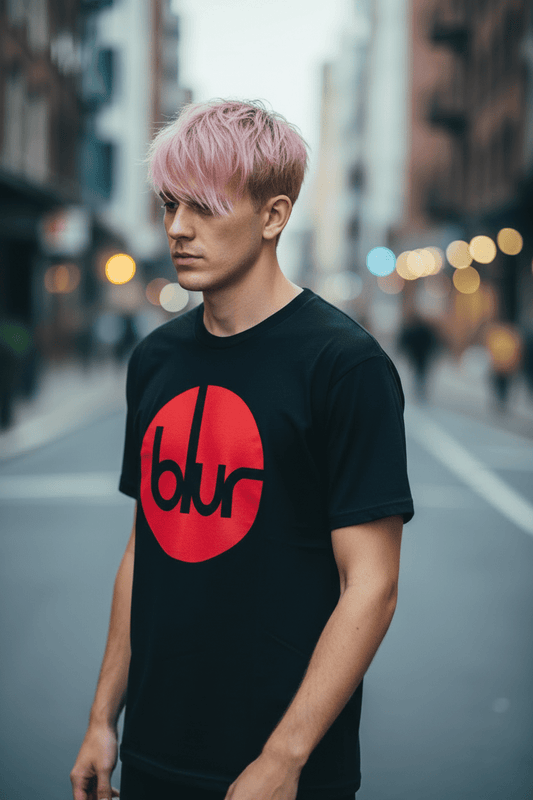 BLUR - Band T-Shirt: CIRCLE LOGO - COOCOO.at - Dein Merch Shop aus Österreich