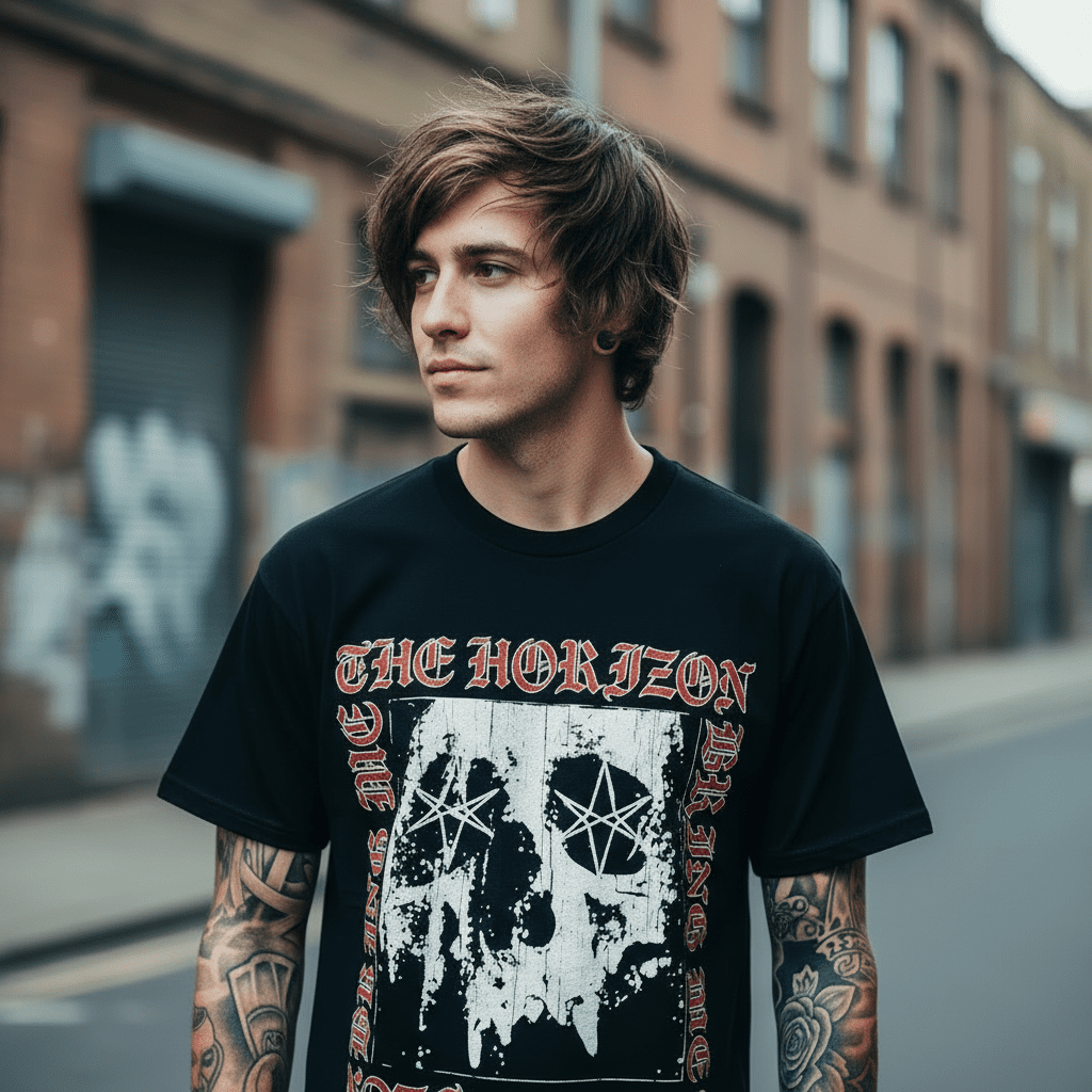 BRING ME THE HORIZON - Band T-Shirt: Skull - COOCOO.at - Dein Merch Shop aus Österreich