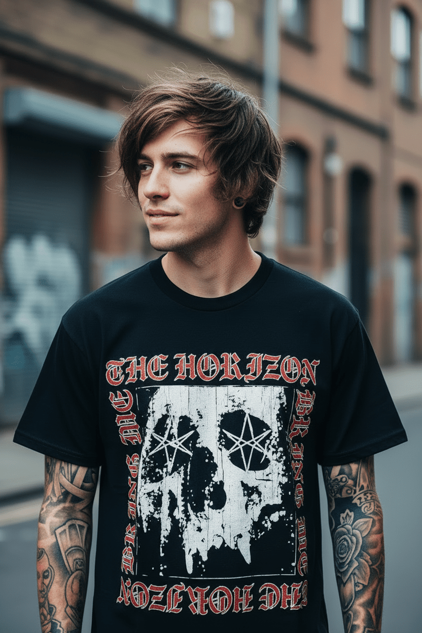 BRING ME THE HORIZON - Band T-Shirt: Skull - COOCOO.at - Dein Merch Shop aus Österreich