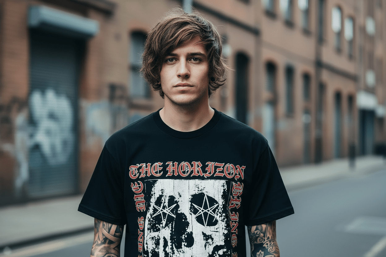 BRING ME THE HORIZON - Band T-Shirt: Skull - COOCOO.at - Dein Merch Shop aus Österreich