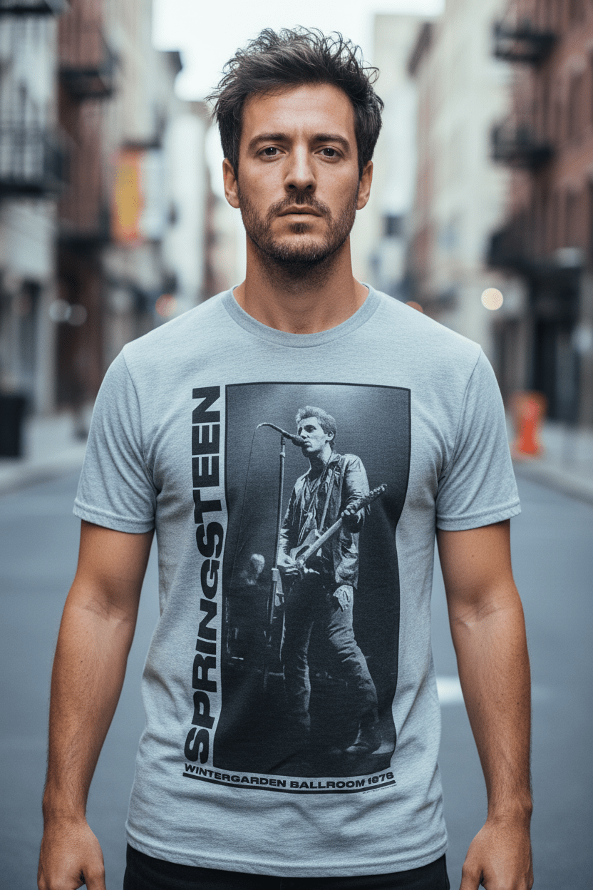 BRUCE SPRINGSTEEN - Band T-Shirt: WINTERGARDEN - COOCOO.at - Dein Merch Shop aus Österreich
