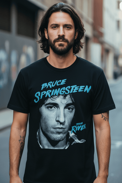 BRUCE SPRINGSTEEN - Merch T-Shirt: River - COOCOO.at - Dein Merch Shop aus Österreich