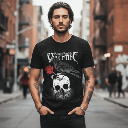 BULLET FOR MY VALENTINE - Band T-Shirt: Raven - COOCOO.at - Dein Merch Shop aus Österreich