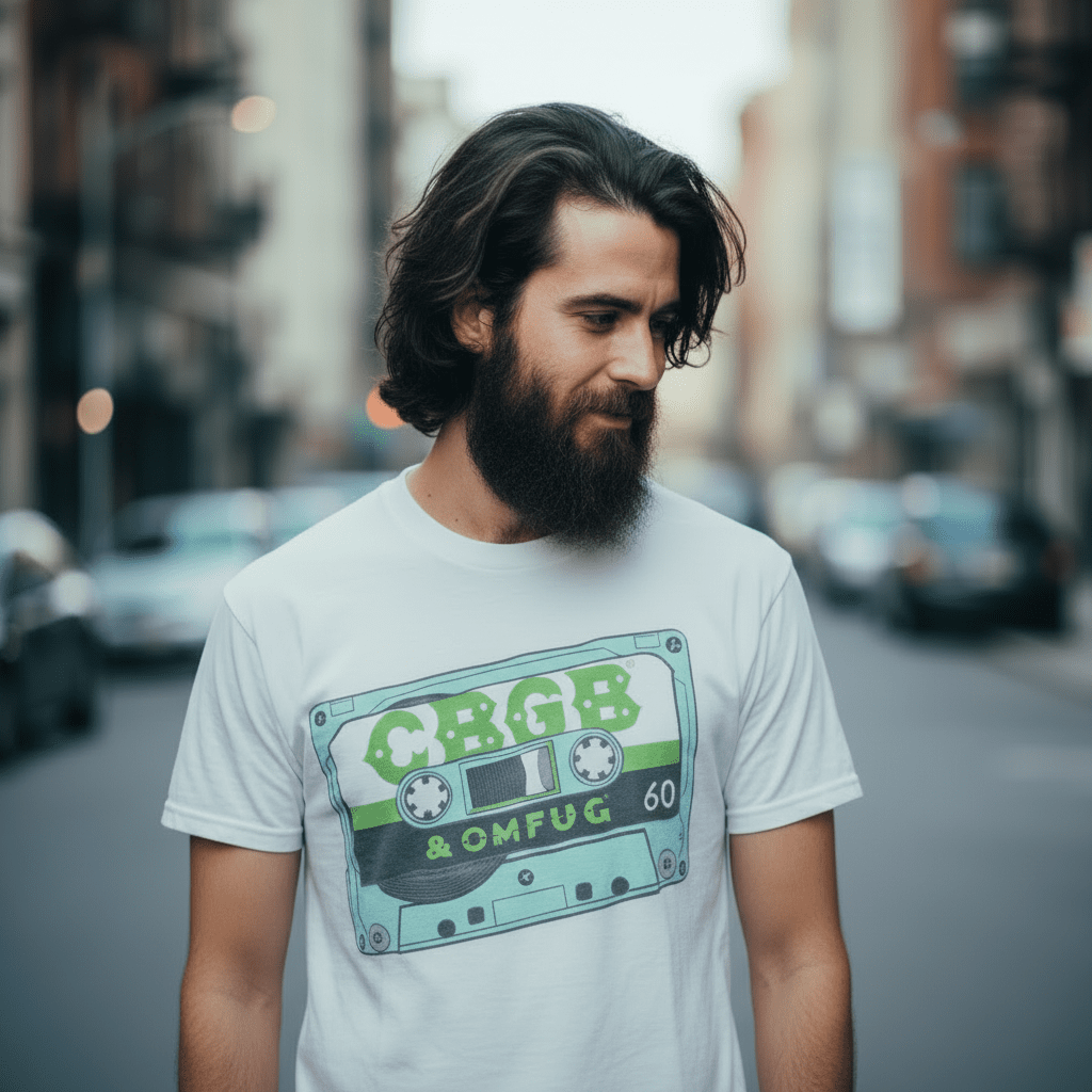 CBGB’S – Merch T-Shirt: Tape - COOCOO.at - Dein Merch Shop aus Österreich