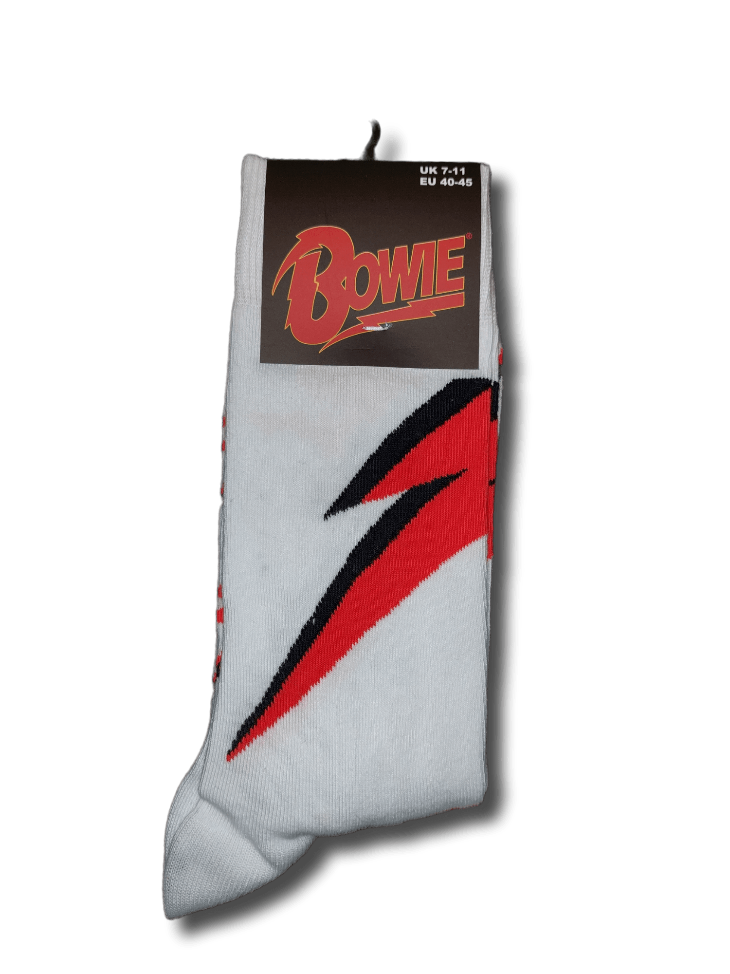 DAVID BOWIE - Merch Socken: FLASH - COOCOO.at - Dein Merch Shop aus Österreich