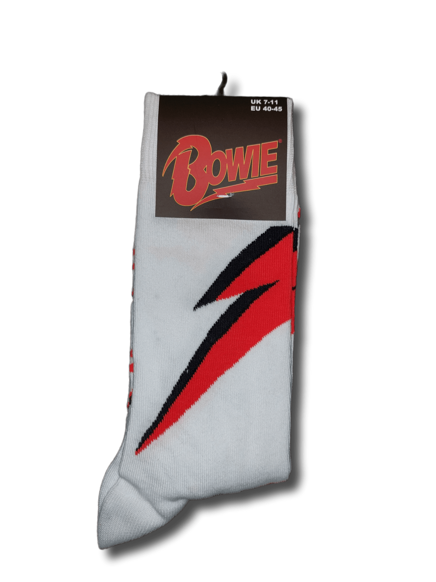 DAVID BOWIE - Merch Socken: FLASH - COOCOO.at - Dein Merch Shop aus Österreich