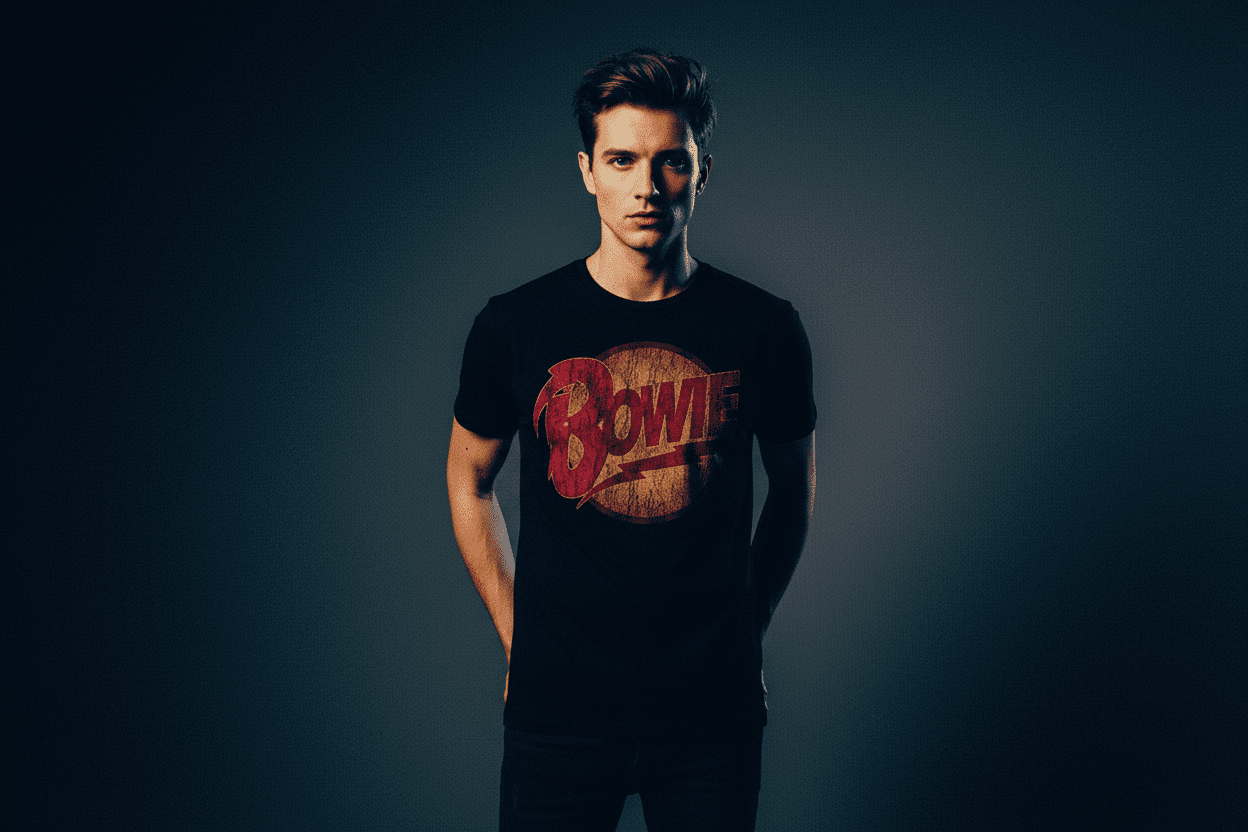 DAVID BOWIE - Merch T-Shirt: DIAMOND DOGS - COOCOO.at - Dein Merch Shop aus Österreich