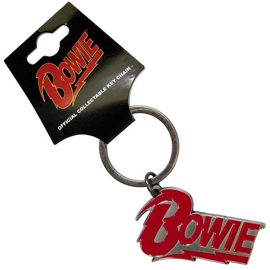 David Bowie - Schlüsselanhänger: Logo - COOCOO.at - Dein Merch Shop aus Österreich