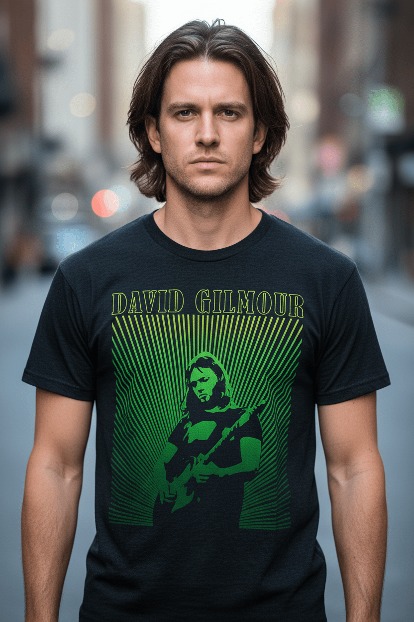 DAVID GILMOUR - Merch T-Shirt: RAYS - COOCOO.at - Dein Merch Shop aus Österreich