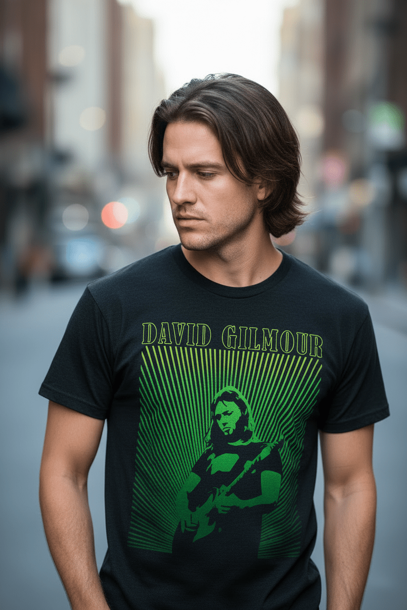 DAVID GILMOUR - Merch T-Shirt: RAYS - COOCOO.at - Dein Merch Shop aus Österreich