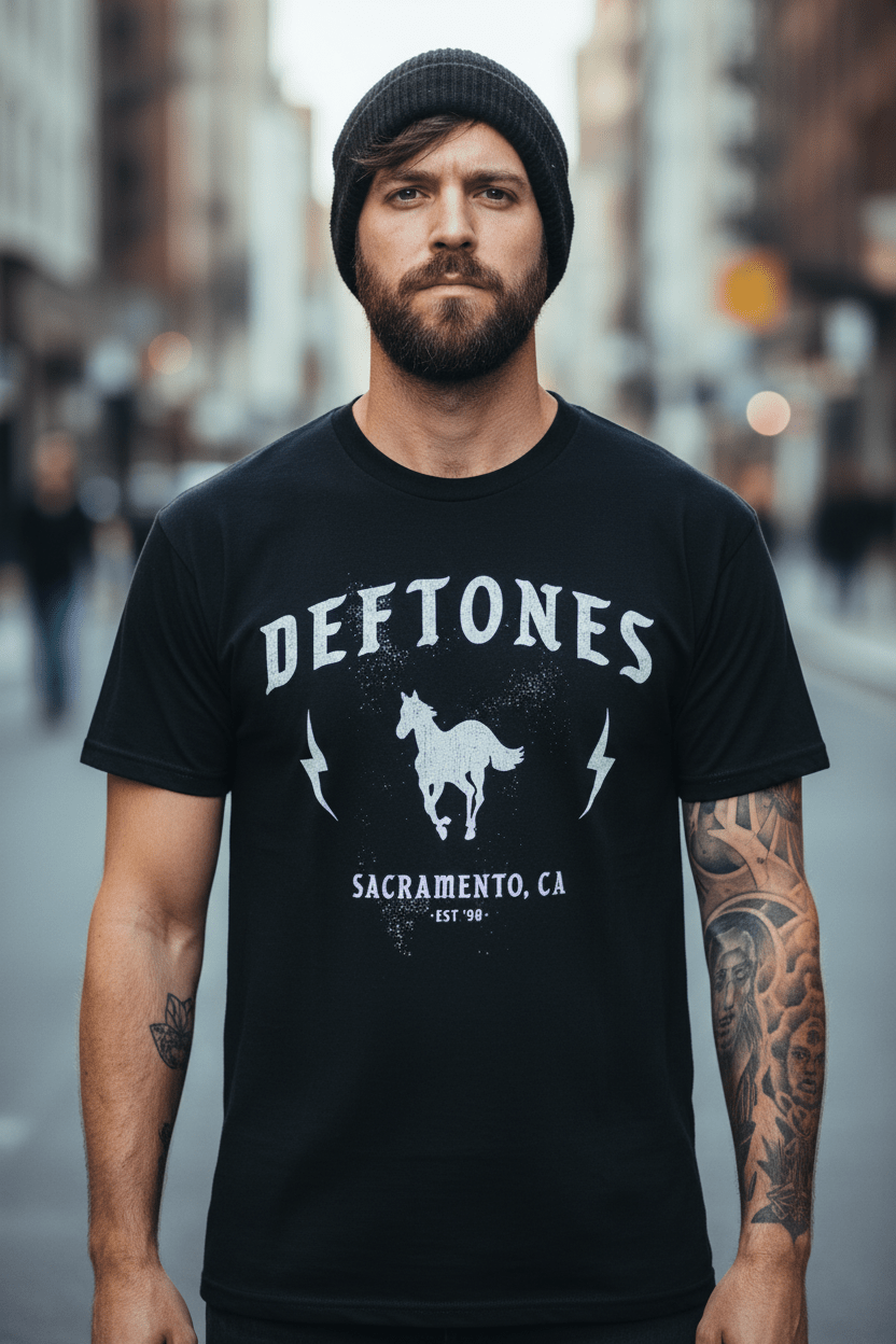 DEFTONES - Band T-Shirt: Electric Pony - COOCOO.at - Dein Merch Shop aus Österreich