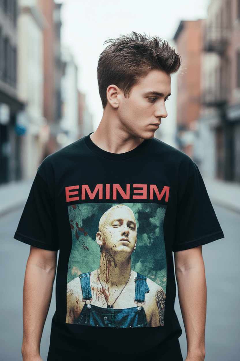 EMINEM - Merch T-Shirt: Bloody - COOCOO.at - Dein Merch Shop aus Österreich