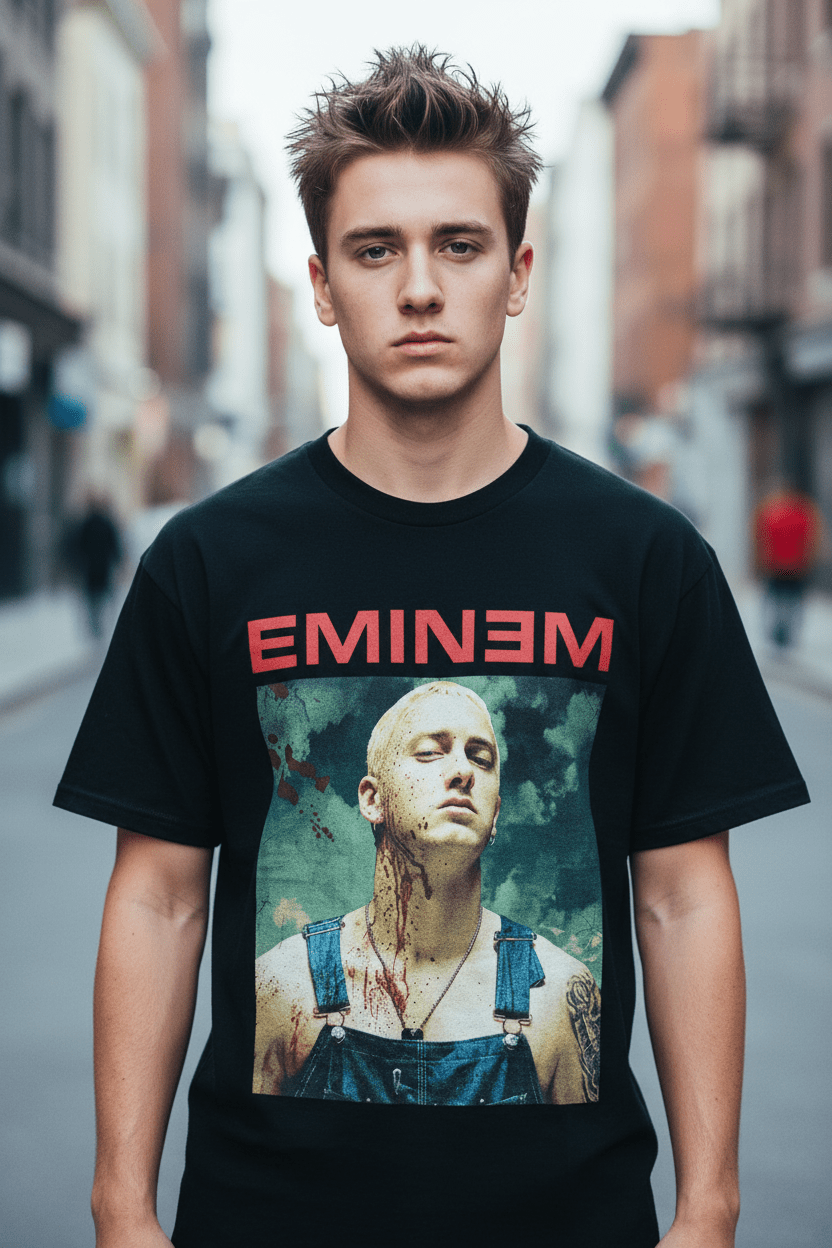 EMINEM - Merch T-Shirt: Bloody - COOCOO.at - Dein Merch Shop aus Österreich
