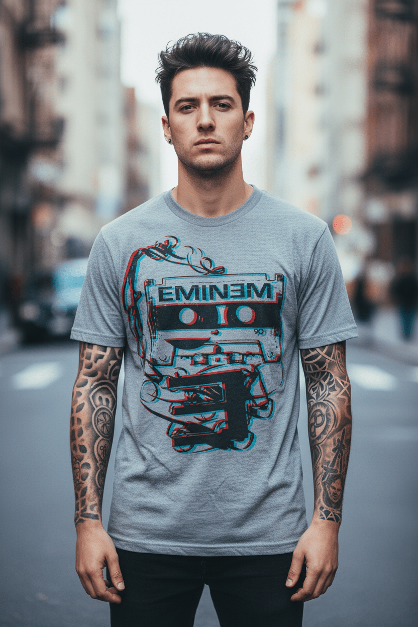 EMINEM - Merch T-Shirt: TAPE - COOCOO.at - Dein Merch Shop aus Österreich