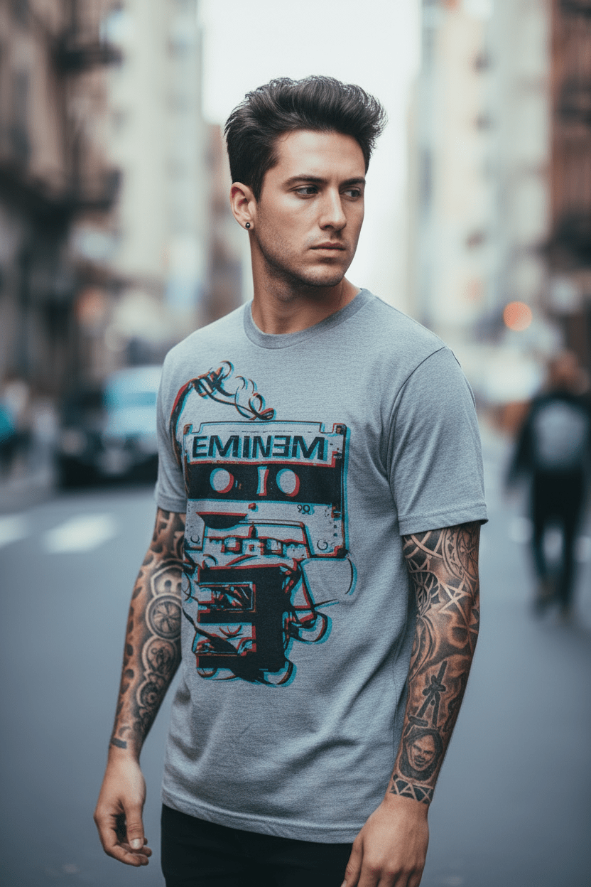 EMINEM - Merch T-Shirt: TAPE - COOCOO.at - Dein Merch Shop aus Österreich