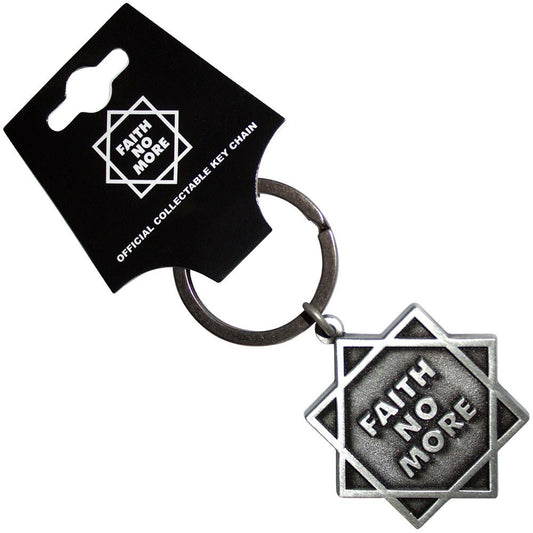 FAITH NO MORE - Schlüsselanhänger: Star Logo - COOCOO.at - Dein Merch Shop aus Österreich