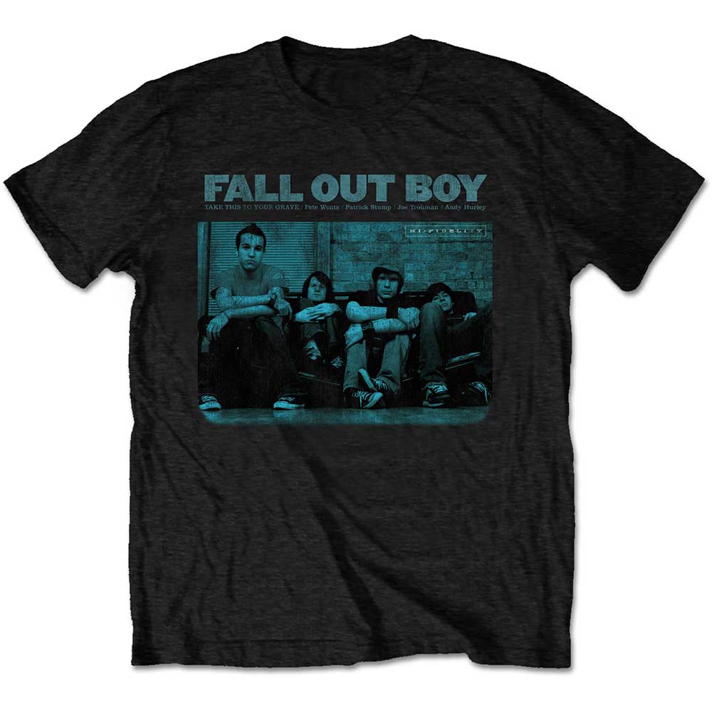 FALL OUT BOY - Band T-Shirt: GRAVE Band Merchandise T-Shirt