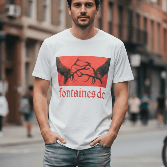 FONTAINES D.C. - Band T-Shirt: Clashing Stags - COOCOO.at - Dein Merch Shop aus Österreich