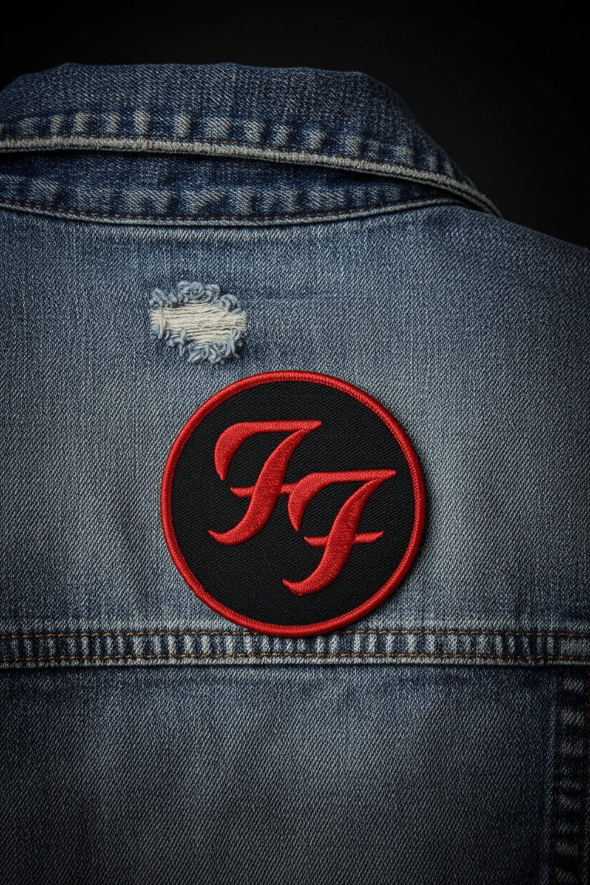 FOO FIGHTERS - Band Merch Patch: Circle Logo - COOCOO.at - Dein Merch Shop aus Österreich