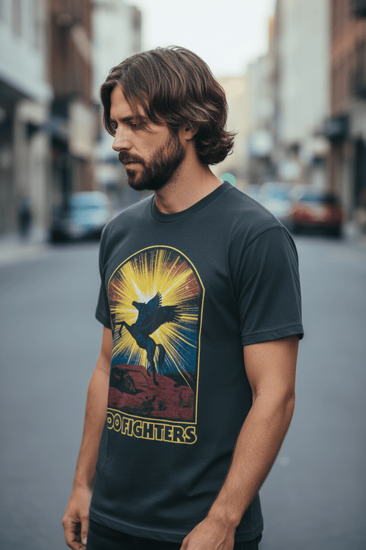 FOO FIGHTERS - Band T-Shirt: PEGASUS - COOCOO.at - Dein Merch Shop aus Österreich