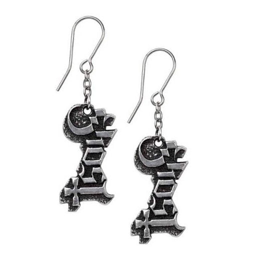 GHOST - Merch Ohrringe: LOGO Band Merchandise Schmuck