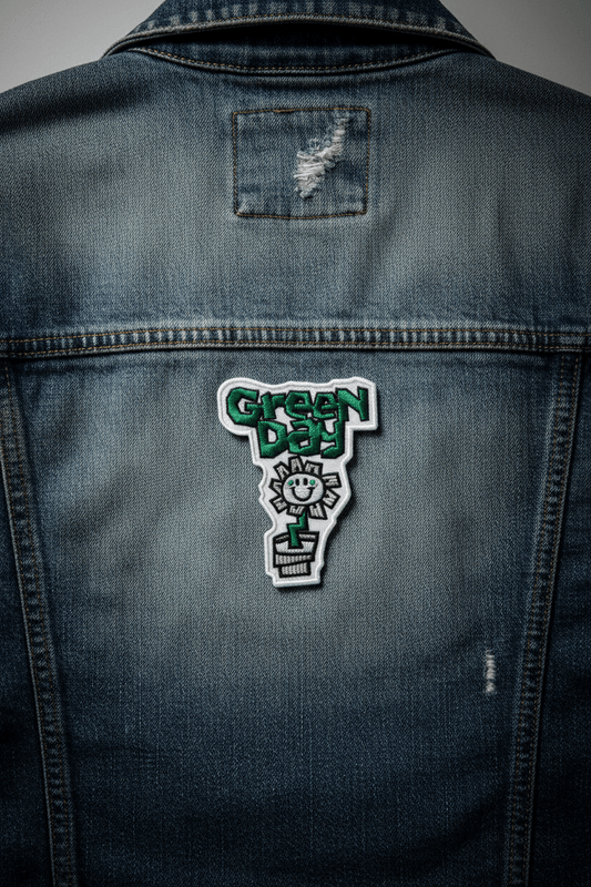 GREEN DAY - Band Merch Patch: Flower Pot - COOCOO.at - Dein Merch Shop aus Österreich