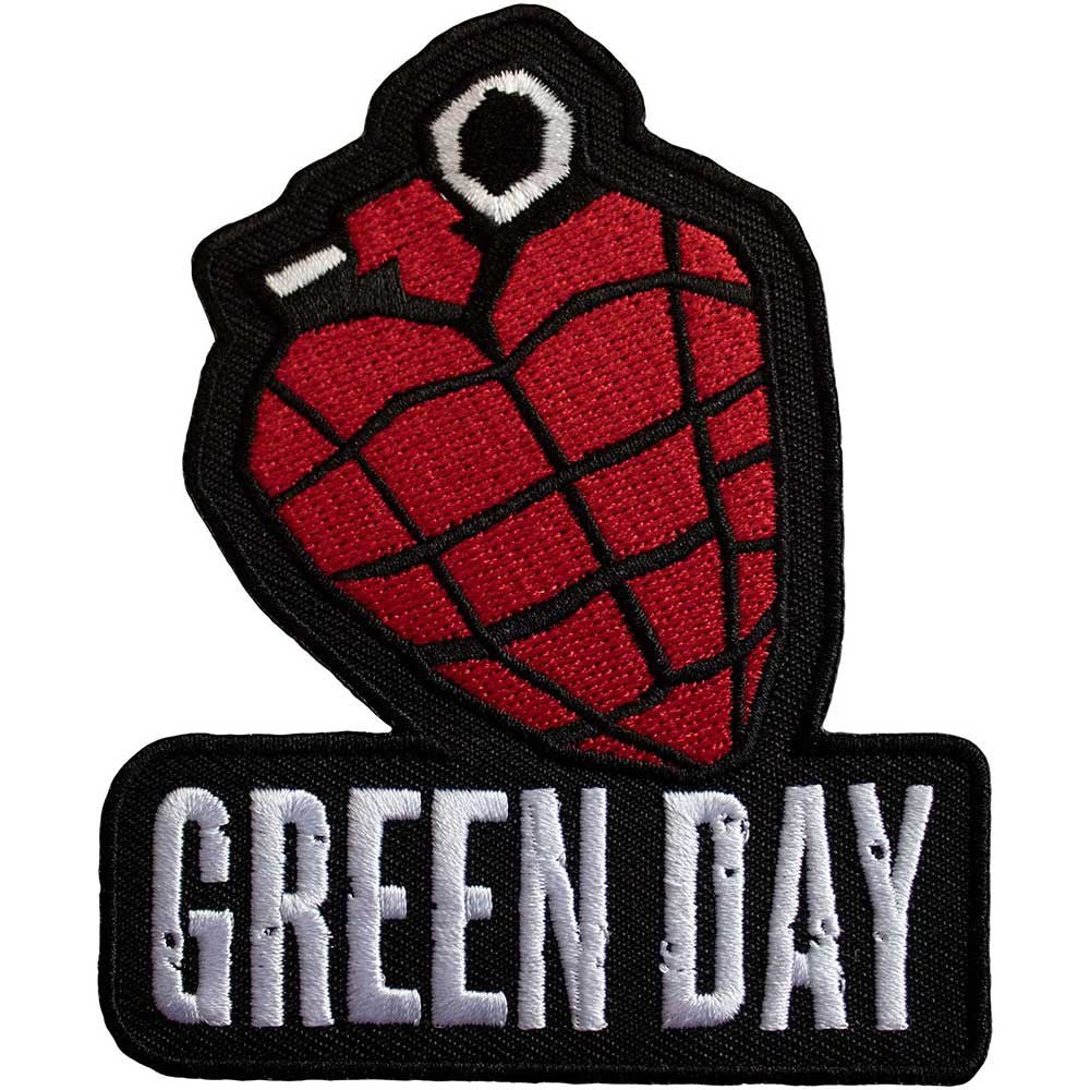 GREEN DAY - Band Merch Patch: Grenade Logo - COOCOO.at - Dein Merch Shop aus Österreich