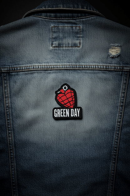 GREEN DAY - Band Merch Patch: Grenade Logo - COOCOO.at - Dein Merch Shop aus Österreich