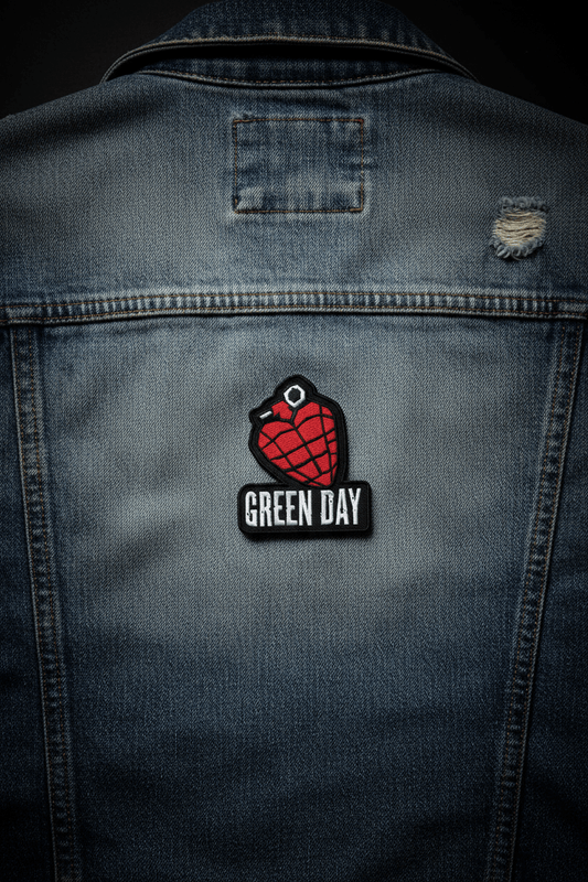 GREEN DAY - Band Merch Patch: Grenade Logo - COOCOO.at - Dein Merch Shop aus Österreich