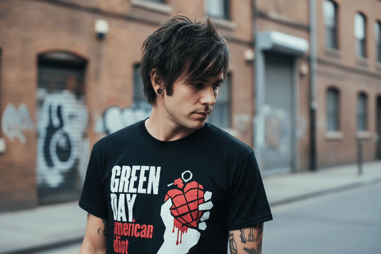 GREEN DAY - Band T-Shirt: American Idiot - COOCOO.at - Dein Merch Shop aus Österreich