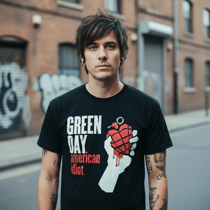 GREEN DAY - Band T-Shirt: American Idiot - COOCOO.at - Dein Merch Shop aus Österreich