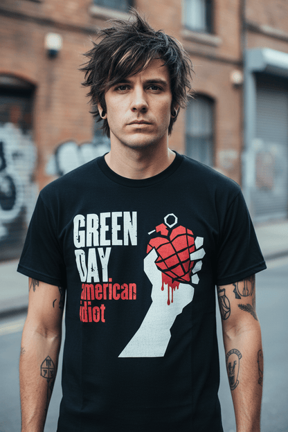 GREEN DAY - Band T-Shirt: American Idiot - COOCOO.at - Dein Merch Shop aus Österreich