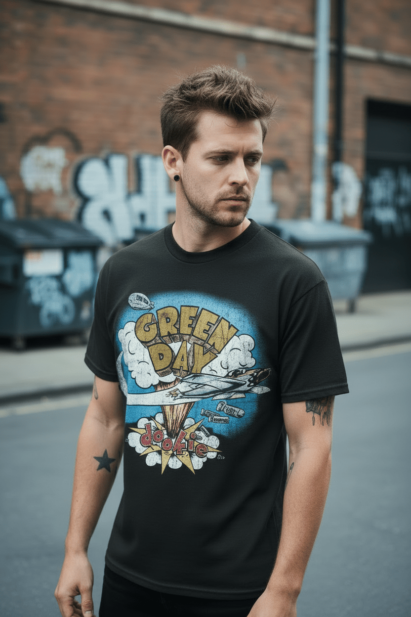 GREEN DAY - Band T-Shirt: DOOKIE VINTAGE - COOCOO.at - Dein Merch Shop aus Österreich